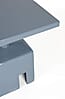 Beistelltisch CHUBBY quadratisch Blau von Zuiver
