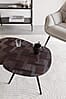 Couchtisch PION 2-er Set aus recyceltem Teakholzfurnier