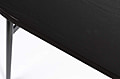 Esstisch MARCIO BLACK furniert 180 x 80 cm mit abgerundeter Platte