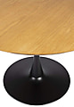 Tisch Esstisch RAKU NATURAL furniert Ø 110 cm runde Tischplatte