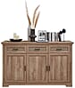 Sideboard VIENNA - Eiche und Wiener Geflecht Wendefüllung