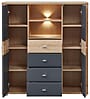 Highboard PABLO Artisan Eiche - Graphit
