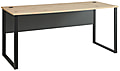 Schreibtisch MEMPHIS Artisan Eiche - Metallgestell schwarz 170 x 73 cm