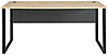 Schreibtisch MEMPHIS Artisan Eiche - Metallgestell schwarz 170 x 73 cm