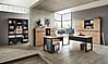 Rollcontainer MEMPHIS Front Artisan Eiche Korpus Graphit 1 Schublade