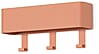 Garderobenhaken Hakenleiste DAX PLAY 3 Clay Terra Spinder Design