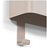 Garderobenhaken DAX PLAY 3 Silky Taupe, Hakenleiste von Spinder Design