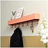 Hakenleiste DAX PLAY 7 Garderobe mit 7 Haken Clay Terra von Spinder
