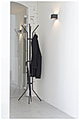 Kleiderständer JESSY Schwarz Design Garderobe Höhe 170 cm, von Spinder