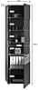 Wohnwand MASON W03 3-teilig - Nox Eiche und Basalt grau