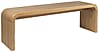 Bank Sitzbank BRAVE 140 cm mit Eichenfurnier von Zuiver