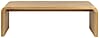 Bank Sitzbank BRAVE 140 cm mit Eichenfurnier von Zuiver