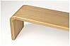 Bank Sitzbank BRAVE 140 cm mit Eichenfurnier von Zuiver