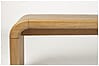 Bank Sitzbank BRAVE 140 cm mit Eichenfurnier von Zuiver