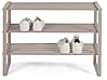 Flurregal Schuhregal REX SR 2 in Silky Taupe mit 3 Ablagen von Spinder