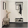 Wandgarderobe RIZZOLI BLACK EDITION mit Hutablage von Spinder Design
