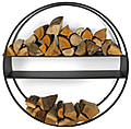 Kaminholzablage TIMBER TUMBLER M runde Ablage für Brennholz