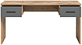 Schreibtisch MASON in Nox Eiche und Basalt grau 150 x 76 cm