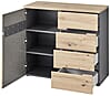 Kommode MEMPHIS GH25 1-türig Artisan Eiche Graphit Nachbildung