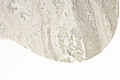 Couchtisch PELI aus Mangoholz mit Marmortischplatte