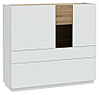 Highboard LEWISVILLE 3-trg. Dekor Secret Grey / Valencia Oak von Forte