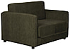 Schlafsofa Loveseat JOPIE in Braun