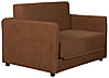 Schlafsofa Loveseat JOPIE in Braun