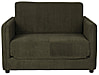 Schlafsofa Loveseat JOPIE in Braun