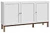 Sideboard PENKRIDGE mit 3 Türen, Secret Grey im modernen Landhausstil