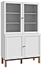 Highboard Vitrine PENKRIDGE Küchenbuffet in Secret Grey / Schlammeiche