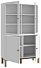 Highboard Vitrine PENKRIDGE Küchenbuffet in Secret Grey / Schlammeiche