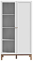 Vitrine PENKRIDGE 2 Türen Optik: Secret Grey, Landhausstil modern