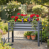 Hochbeet LILLIA aus Metall in Anthrazit von GardenPleasure