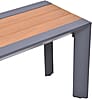 Gartenbank Sitzbank SILEA 3-Sitzer 180 cm von GardenPleasure