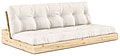 Sofa Ausziehsofa BASE Kiefer massiv lackiert, von Karup