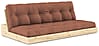 Sofa Ausziehsofa BASE Kiefer massiv lackiert, von Karup