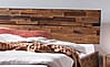Hasena Massivholzbett DUNO 90x200 cm Vintage Brown Höhe Fuß 20 cm