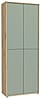 Schrank ALICE SPRINGS Korpus: Artisan Oak mit Secret Grey / Sage Green