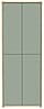 Schrank ALICE SPRINGS Korpus: Artisan Oak mit Secret Grey / Sage Green