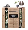 Highboard MEMPHIS Artisan Eiche Graphit Nachbildung