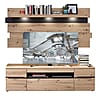 Wohnwand Wohnzimmerschrank MEMPHIS Artisan Eiche Graphit Nachbildung