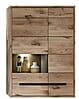 Hängevitrine BELLANO Viking Oak Nature mit LED