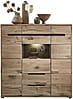 Highboard BELLANO Viking Oak Nature mit Graphit