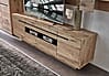 Wohnwand Wohnzimmerschrank BELLANO HH80 Viking Oak Nature mit LED