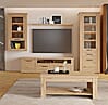 Wohnzimmerschrank CORONA, Set 5-tlg Artisan Eiche