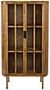 Vitrine Schrank YAZ aus Gummibaumholz im Vintage Style