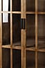 Vitrine Schrank YAZ aus Gummibaumholz im Vintage Style