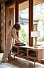 Sideboard TV-Board CAROUN aus carbonisiertem Bambus von DutchBone