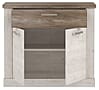 Sideboard DURO 2 Türen und 1 Schublade, in Pinie weiß antik