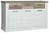 Sideboard DURO 3 Türen und 3 Schubladen Farbton: Pinie weiß antik